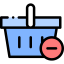 Shopping basket icon 64x64