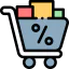 Shopping cart icon 64x64