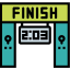 Finish line icon 64x64
