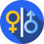Male and female icon 64x64
