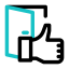 Exit door アイコン 64x64