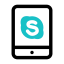 Skype Symbol 64x64