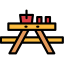 Picnic table icon 64x64