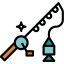 Fishing rod icon 64x64