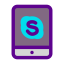 Skype Symbol 64x64