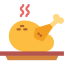 Roast food icon 64x64
