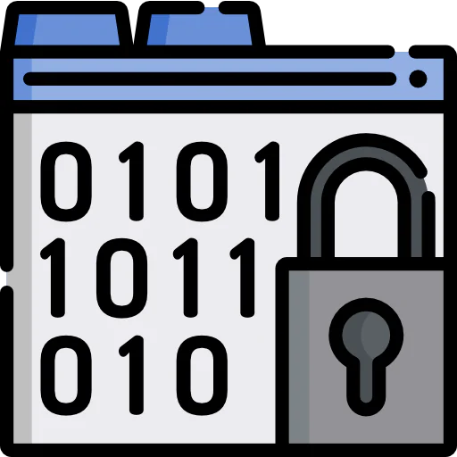 Binary code icône
