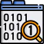Binary code icon 64x64