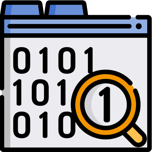 Binary code icon