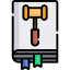 Law book icon 64x64