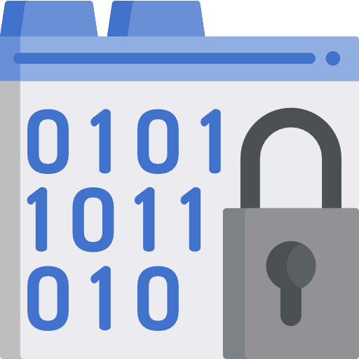 Binary code icon