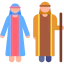Holy family icon 64x64