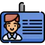 Id card icon 64x64