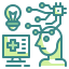 Artificial intelligence icon 64x64