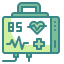 Heart rate monitor icon 64x64
