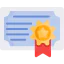 Certificate icon 64x64