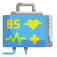 Heart rate monitor icon 64x64