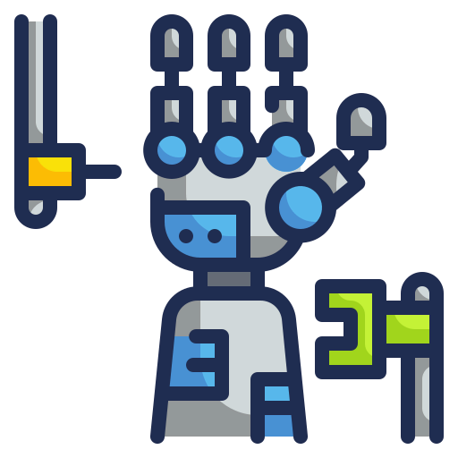 Bionic arm icon