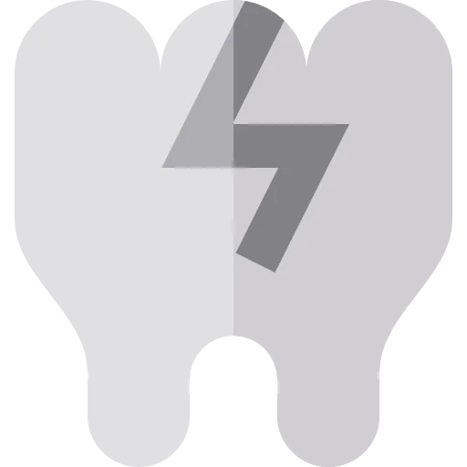 Broken tooth icon