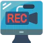 Recording icon 64x64
