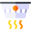 Smoke detector icon 64x64