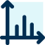 Bar chart icon 64x64