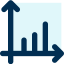 Bar chart icon 64x64