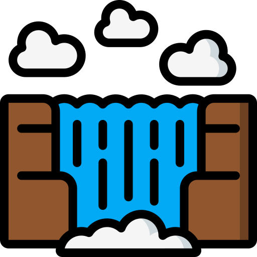 Waterfall icon