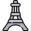Eiffel tower icon 64x64