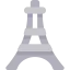 Eiffel tower icon 64x64