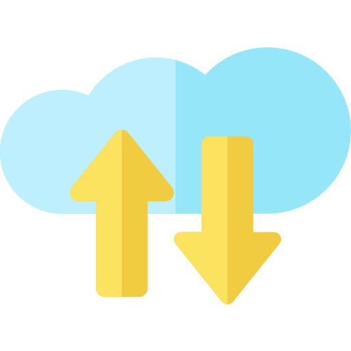 Cloud computing アイコン