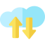 Cloud computing icon 64x64