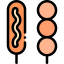 Corn dog icône 64x64