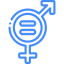 Gender equality icon 64x64