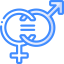 Gender equality icon 64x64