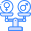 Gender equality icon 64x64