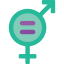 Gender equality icon 64x64