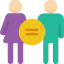 Gender equality icon 64x64