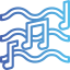 Musical notes icon 64x64