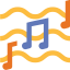 Musical notes icon 64x64