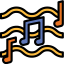 Musical notes icon 64x64
