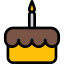 Birthday cake icon 64x64