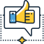 Chat bubble icon 64x64