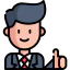 Businessman icon 64x64