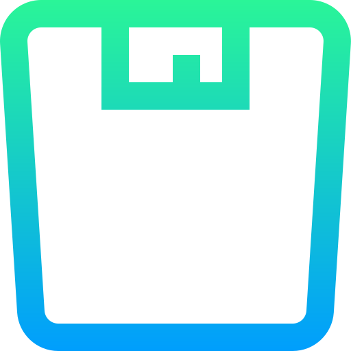 Bathroom scale icon