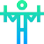 Barbell Symbol 64x64