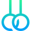 Gymnastic rings icon 64x64
