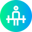 Barbell Symbol 64x64