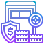 Investment insurance icon 64x64