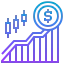Stock market icon 64x64